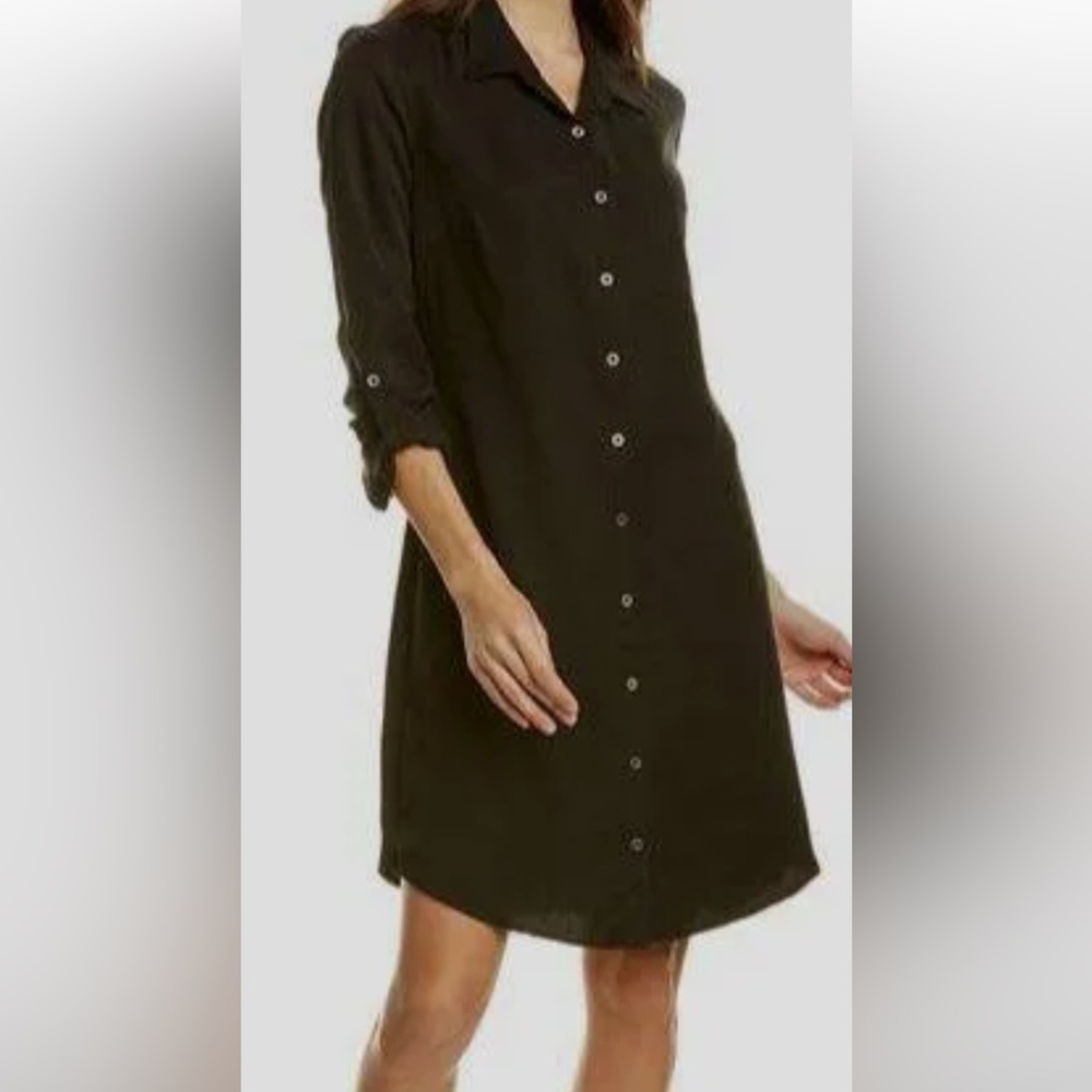 THREE DOTS: black dress